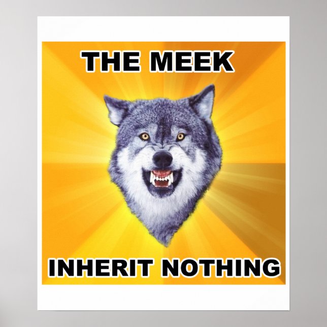 Poster Herança Courage Wolf Meek (Frente)