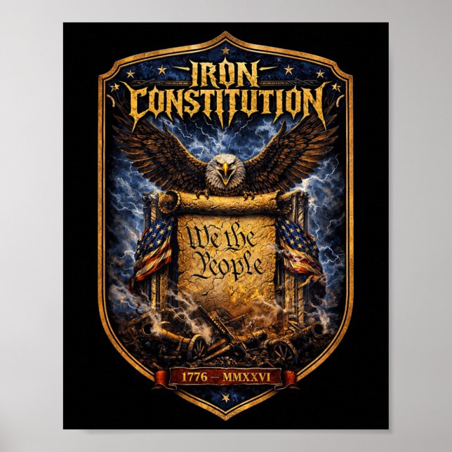 Poster Herança da Liberdade da Constituição de Ferro de 1 (Frente)