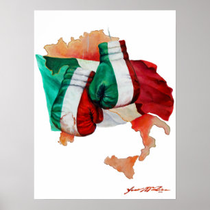 Póster Herança italiana do encaixotamento