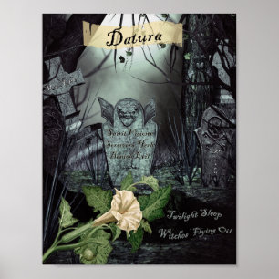 PÓSTER HERB DE DATURA WITCH