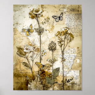 Poster Herbário de Cartas Esquecidas