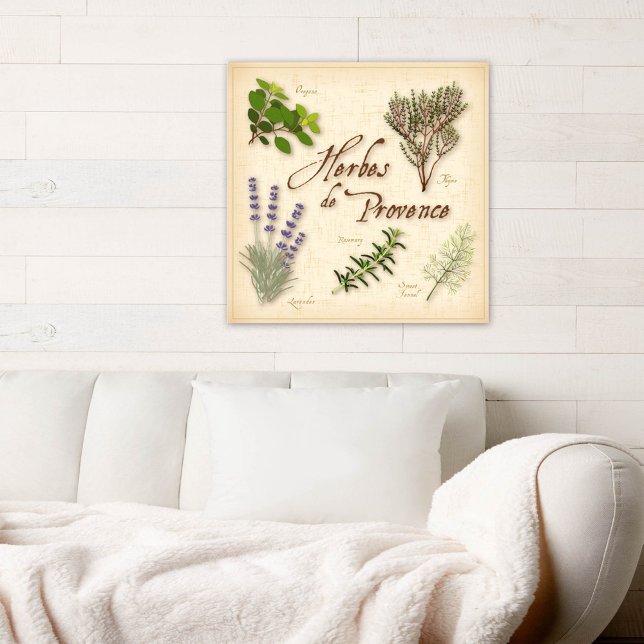 Póster Herbes de Provence Poster (Herbes de Provence poster)