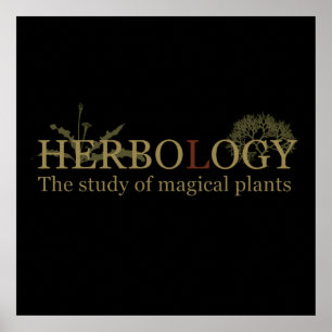 Poster herbologia