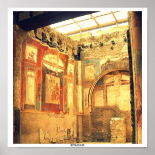 Póster Herculaneum Interior Print