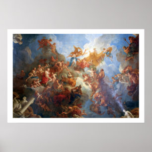 Póster Hércules Alegory