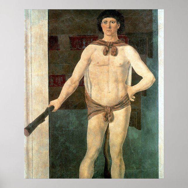 Poster Hércules - Piero della Francesca - 1465 (Frente)