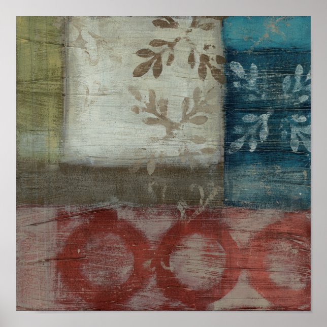 Poster Heritage Abstrato II (Frente)