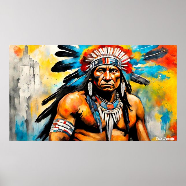 POSTER HERITAGE NATIVO MÊS-GUERRAS 19C (Frente)