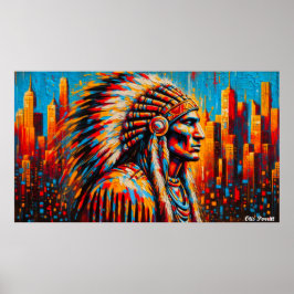 POSTER HERITAGE NATIVO MÊS-GUERRAS 20