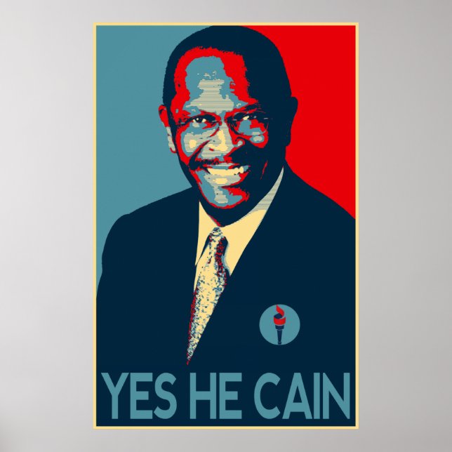 Poster Herman Cain 2012 (Frente)