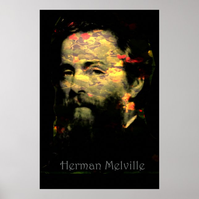 Poster Herman Melville (Frente)