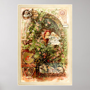 Póster Hermann Vogel - Bela Adormecida