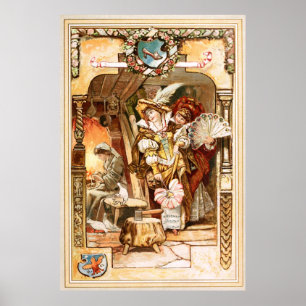 Póster Hermann Vogel - Cinderella