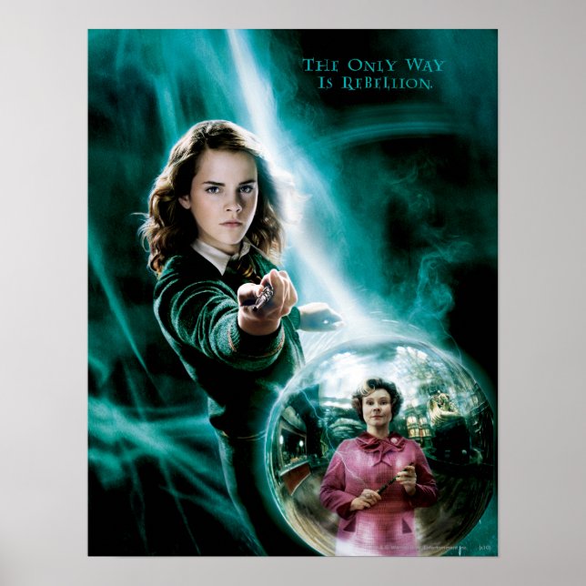 Póster Hermione Granger e o Professor Umbridge (Frente)