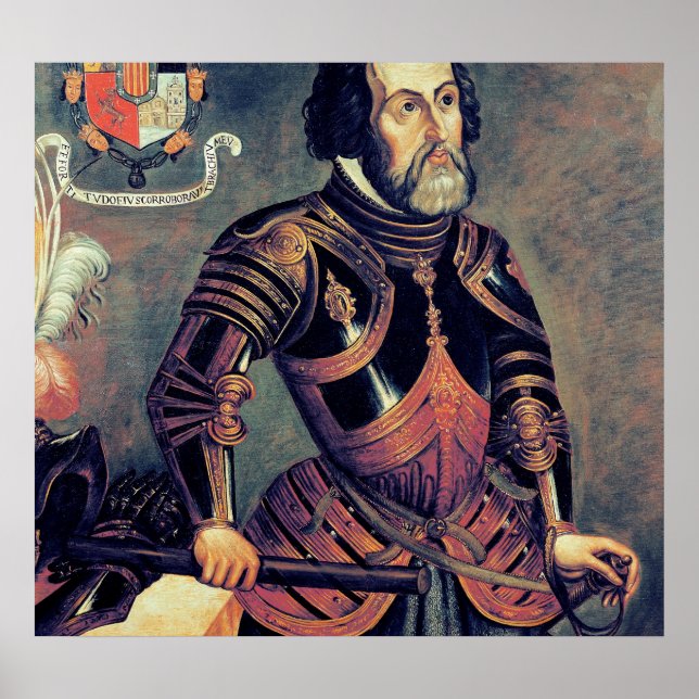 Póster Hernando Cortes (Frente)