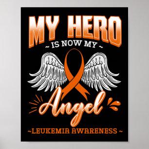Poster Hero É Meu Anjo Leucemia Osso Medula Hematolo