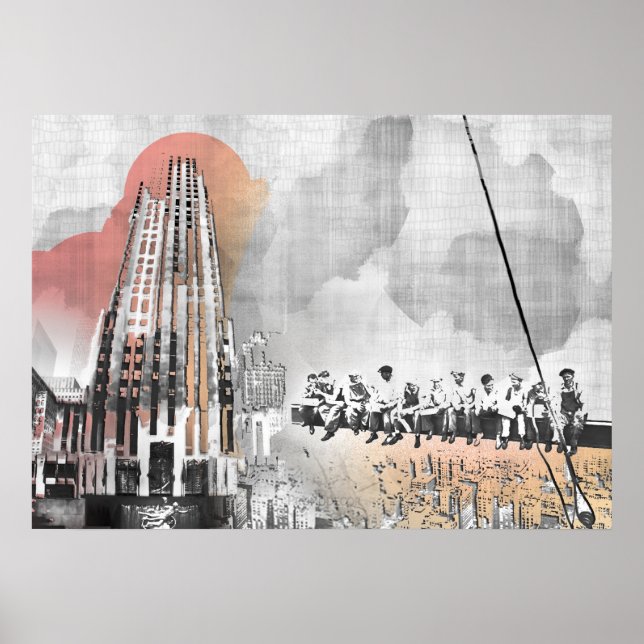 Poster Héroes del abismo / Promodecor (Frente)