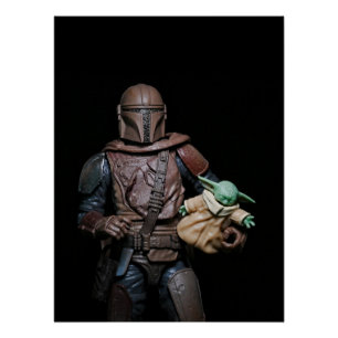 Póster Herói do Espaço da Fotografia dos Brinquedos