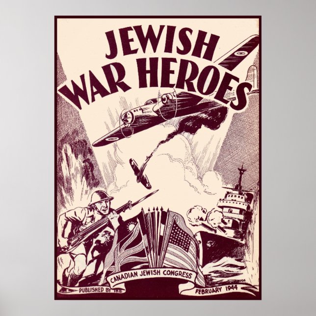 Póster Heróis da Guerra Judaica (Frente)