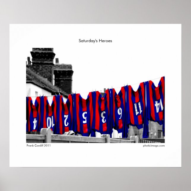 Póster Heróis de sábado (Frente)