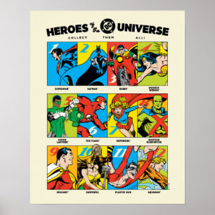 Poster Heróis do Universo DC™