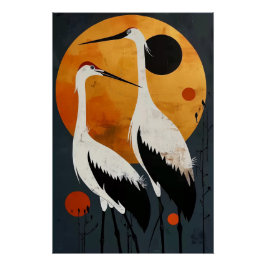 Póster Heron Couple