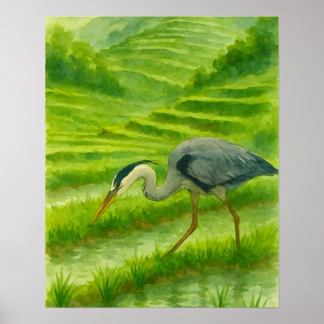 Poster Heron Hunt (Frente)