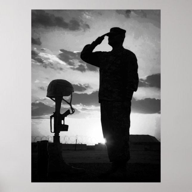 Póster HERO's SALUTE (Frente)