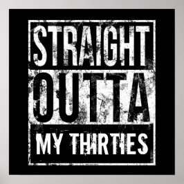 Poster Hetero Fora do Meu Grupo aniversário de 40 anos 30