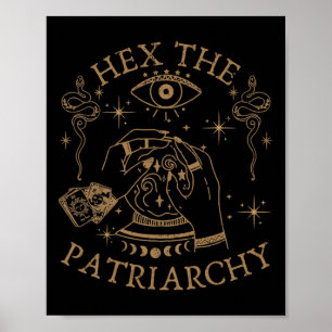 Poster Hex A Bruxa Feminista Patriarcada