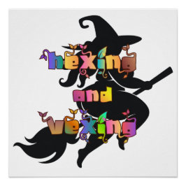 Póster HEXING E VEXING para a Pagan de Tamanho Plus