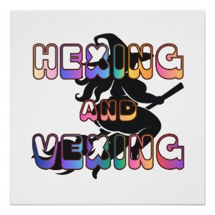 Póster HEXING E VEXING para a Pagan de Tamanho Plus