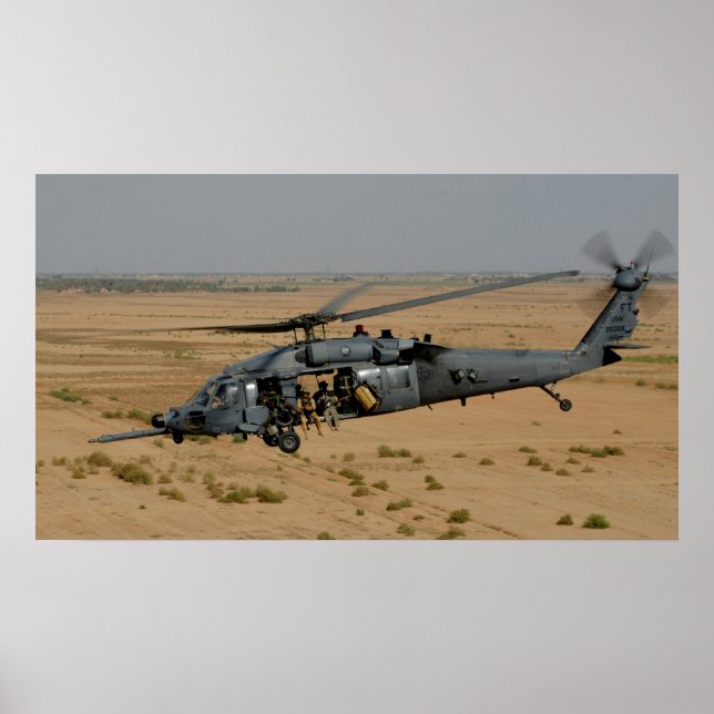 Poster HH-60 Pave Hawk (Frente)