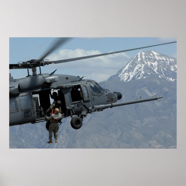 Poster HH-60 Pave Hawk (Frente)