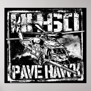 Poster HH-60 Pave Hawk poster BK