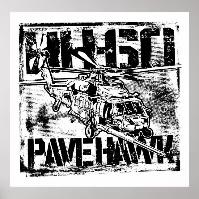 Poster HH-60 Pave Hawk poster WT (Frente)