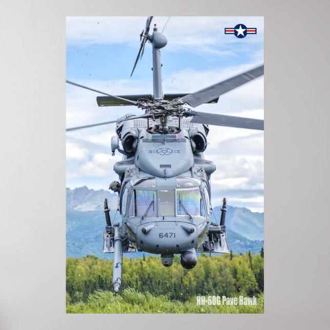 POSTER HH-60G PAVE HAWK (Frente)