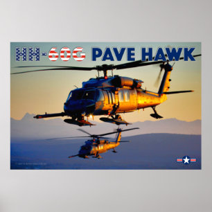 POSTER HH-60G PAVE HAWK