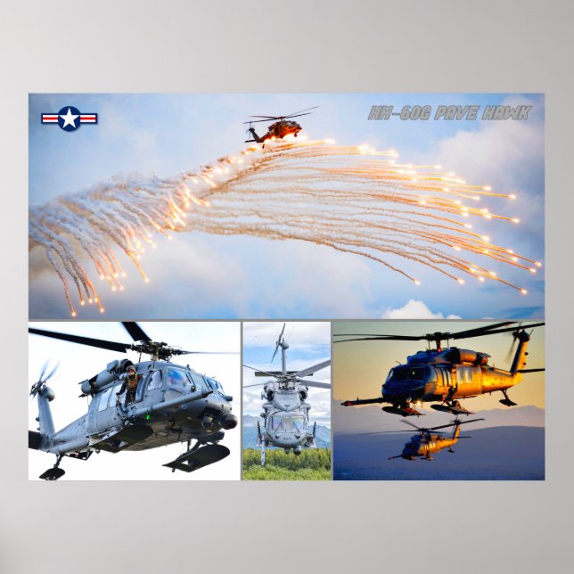 POSTER HH-60G PAVE HAWK (Frente)