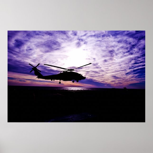 Poster HH-60H Resgate Hawk (Frente)