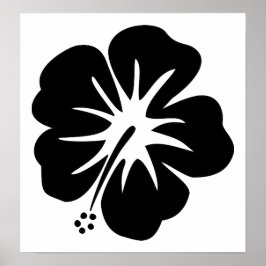 Poster Hibiscus Modelo