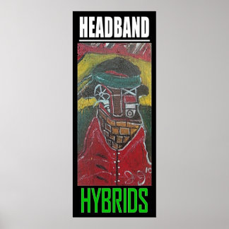 PÓSTER HÍBRIDOS DE BANDA DE CABEÇA