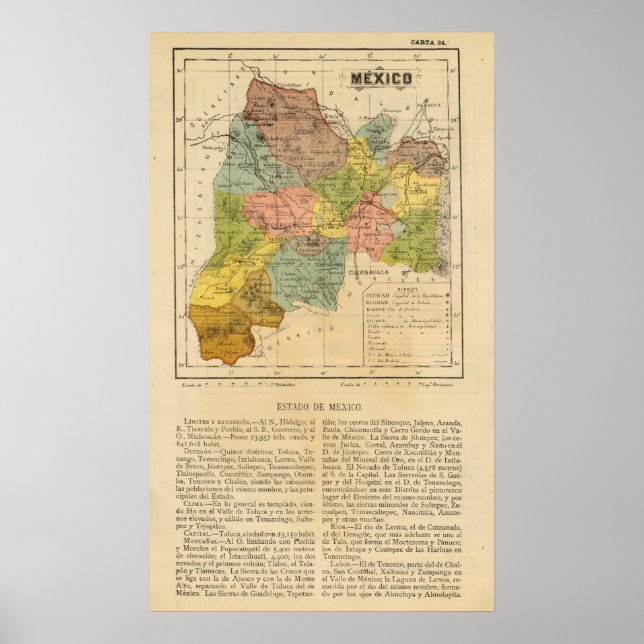 Póster Hidalgo, México (Frente)