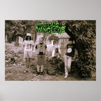 Póster Hideous Mangleus Vintage Foto 89