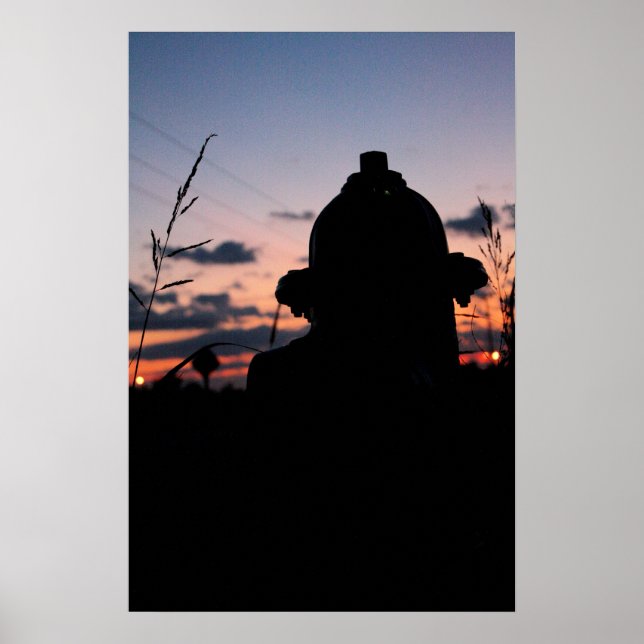 Póster Hidrante Oculto (Frente)