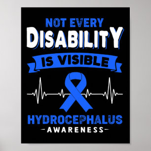 Poster Hidrocefalia Sensibilização Nem Todas as Deficiênc