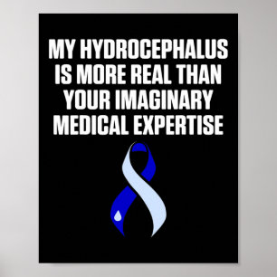 Poster Hidrocefalia Sobrevivente Especialista em Sensibil