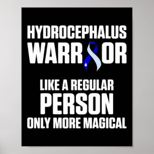 Poster Hidrocefalia Sobrevivente Magia Guerreira de Consc