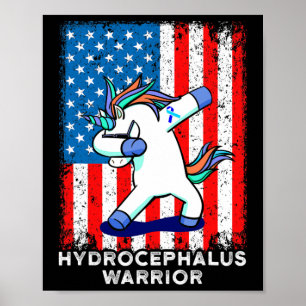 Poster Hidrocephalus Sobrevivente Guerreiro de Consciênci