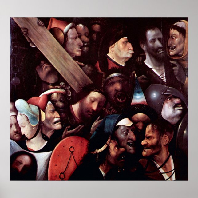 Poster Hieronymus Bosch-Crucifixion (Frente)